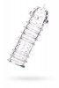 A-TOYS, Penis Sleeve, TPR, Transparent, 15.3 cm